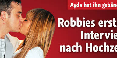 Robbie ist durch Ayda besserer Mensch