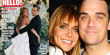 Robbie: Sein schönstes Hochzeitsfoto