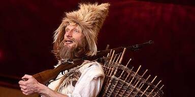 Robinson landet in der Burg