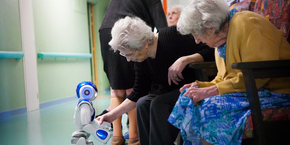 Roboter im Altersheim