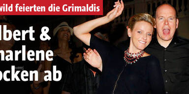 Albert & Charlene verliebt bei ZZ Top