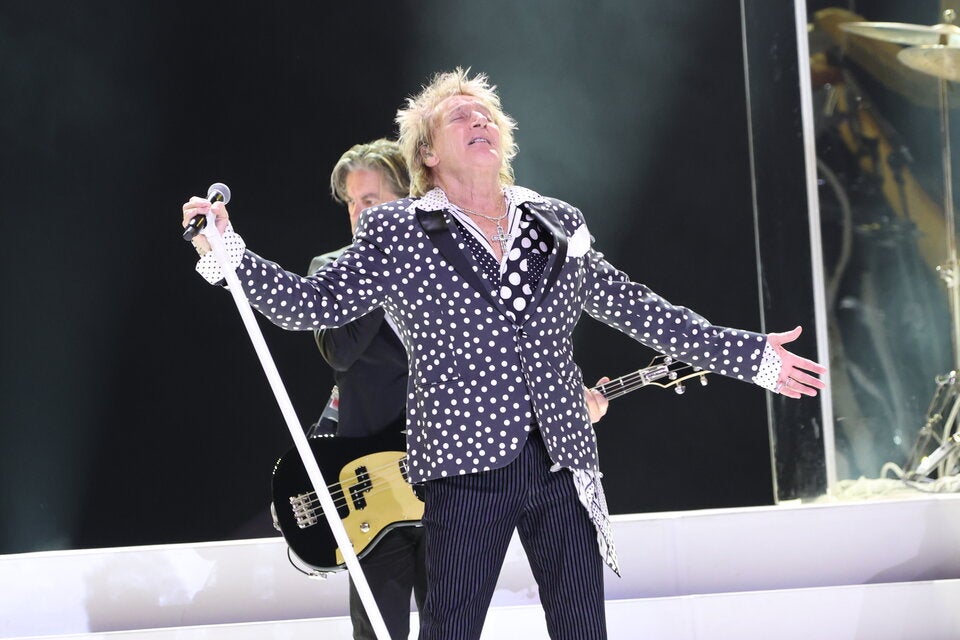 Rod Stewart ließ zum Abschied die Stadthalle schunkeln