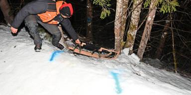 Christlum Achenkirch Rodeln Unfall 20-J&auml;hriger tot
