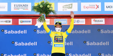 Primoz Roglic, Sieger des Auftaktrennens der Baskenland-Rundfahrt