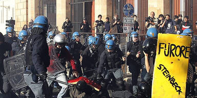 Krawalle bei Streik-Welle in ganz Europa 