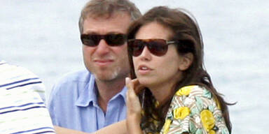 Roman Abramovich und Daria Zhukowa