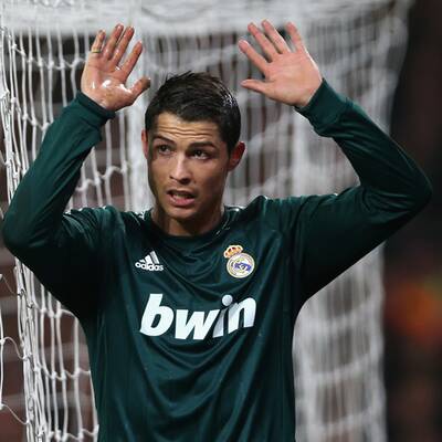 Ronaldo nach Goldtor gegen ManU traurig