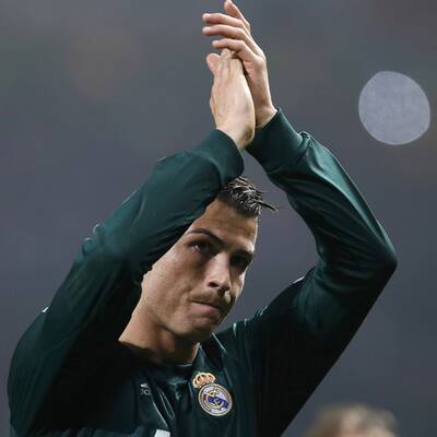 Ronaldo nach Goldtor gegen ManU traurig