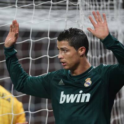 Ronaldo nach Goldtor gegen ManU traurig