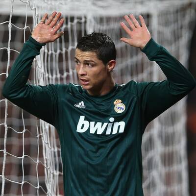 Ronaldo nach Goldtor gegen ManU traurig