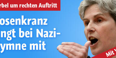 Rosenkranz sang Nazi-Hymne mit