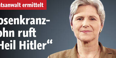 Rosenkranz-Sohn mit Hitlergruß