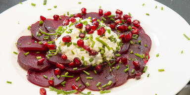 Rote Rüben-Carpaccio