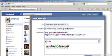 Rotwein f&uuml;r den Vorstand: Virus kommt per facebook