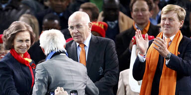 Royale Fußballfreude