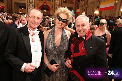 Maskentanz bei der Rudolfina-Redoute