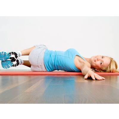 Bauchmuskulatur: Bauch-Twist