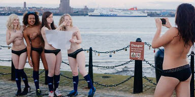 Sexy! Rugby-Ladies ziehen blank