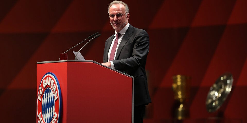 Karl-Heinz Rummenigge, Vorstandsvorsitzender des FC Bayern München