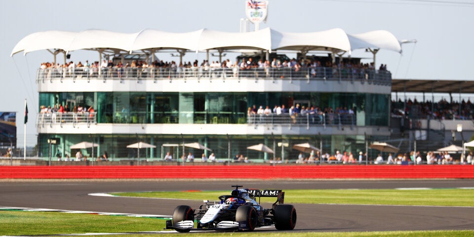 George Russell im Williams