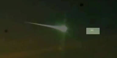Wurde der Meteorit abgeschossen?