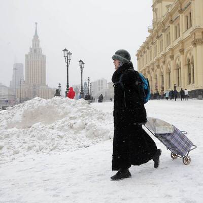 Extreme Kälte in Russland