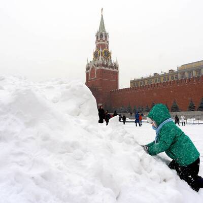 Extreme Kälte in Russland