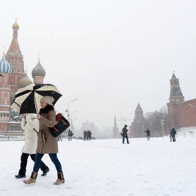 Extreme Kälte in Russland