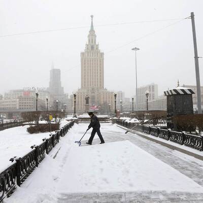 Extreme Kälte in Russland