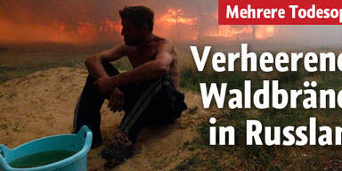 Verheerende Waldbrände in Russland
