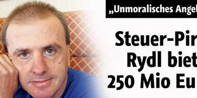 Steuer-Pirat bietet der Republik
250 Mio.