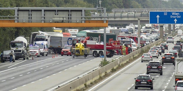 Unfall Südautobahn