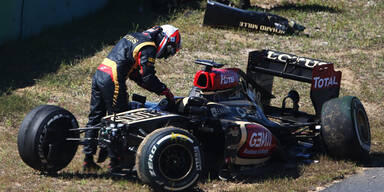 Südkorea: Räikkönen fliegt von der Strecke