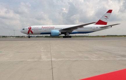 Life Ball Flieger ist gelandet