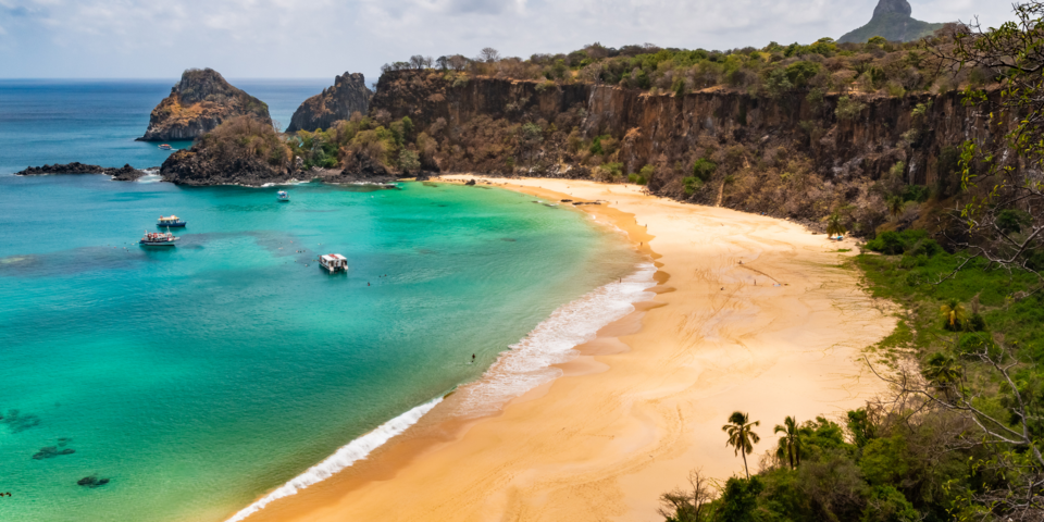 PLatz 3. Baía do Sancho, Fernando de Noronha, Brasilien