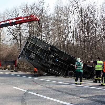 So heftig war die S5-Karambolage