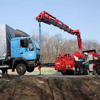 So heftig war die S5-Karambolage