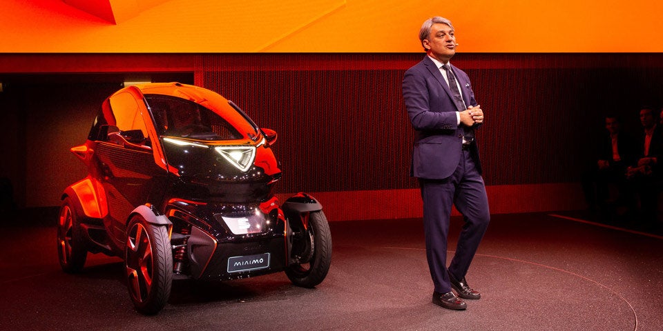 Seat zeigt coolen E-Cityflitzer 