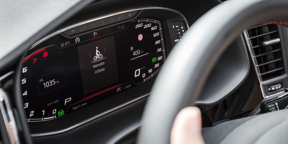 Dieser Seat Ateca ist ein Hellseher