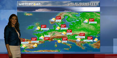 Unser Urlaubswetter in Europa