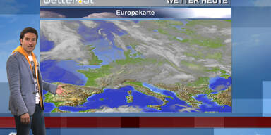 Das Wetter am Vormittag: Regenschauer im Norden