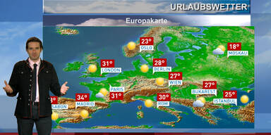 Unser Europa-Reisewetter