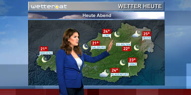 Das Wetter morgen Abend