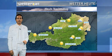 Das Wetter am Nachmittag: Hochdruckeinfluss und strahlend sonnig