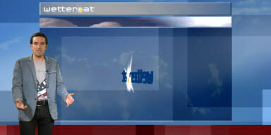 Das Wetter am Nachmittag: Dichte Wolkendecke &uuml;ber &Ouml;sterreich