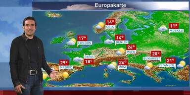 Das Wetter am Nachmittag: Schauer im Norden