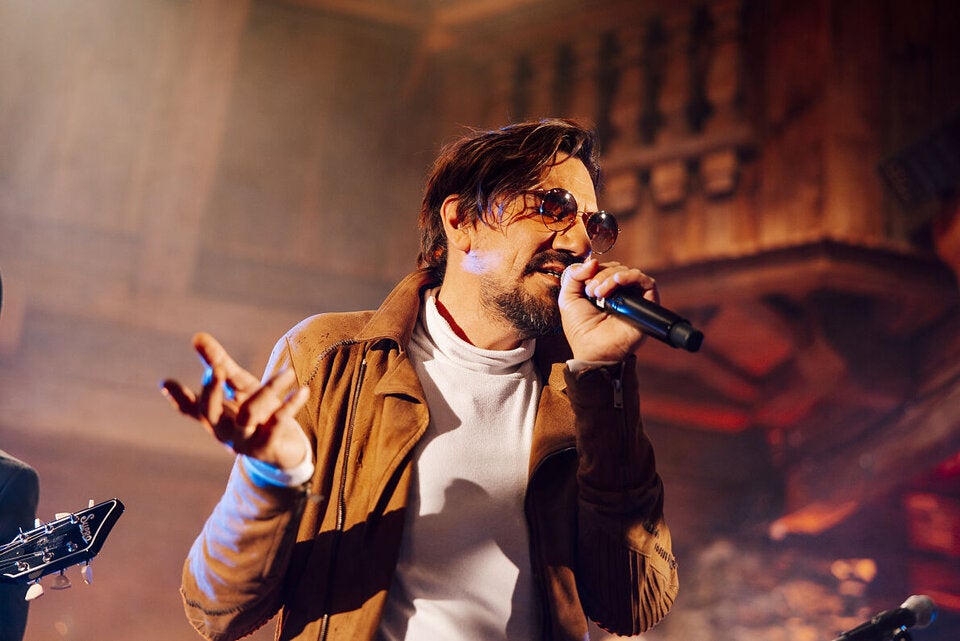 Alle Achtung rockt den Abend.