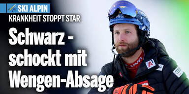 Schwarz-Schock vor Kitzbühel: Kein Start in Wengen!