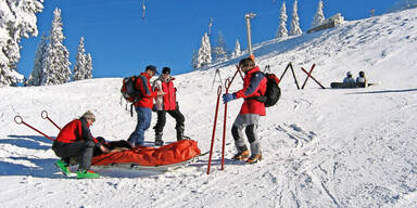 Alko-Skifahrerin baut Horrorcrash