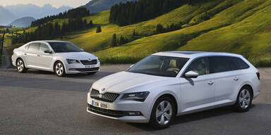 Neuer Skoda Superb als GreenLine